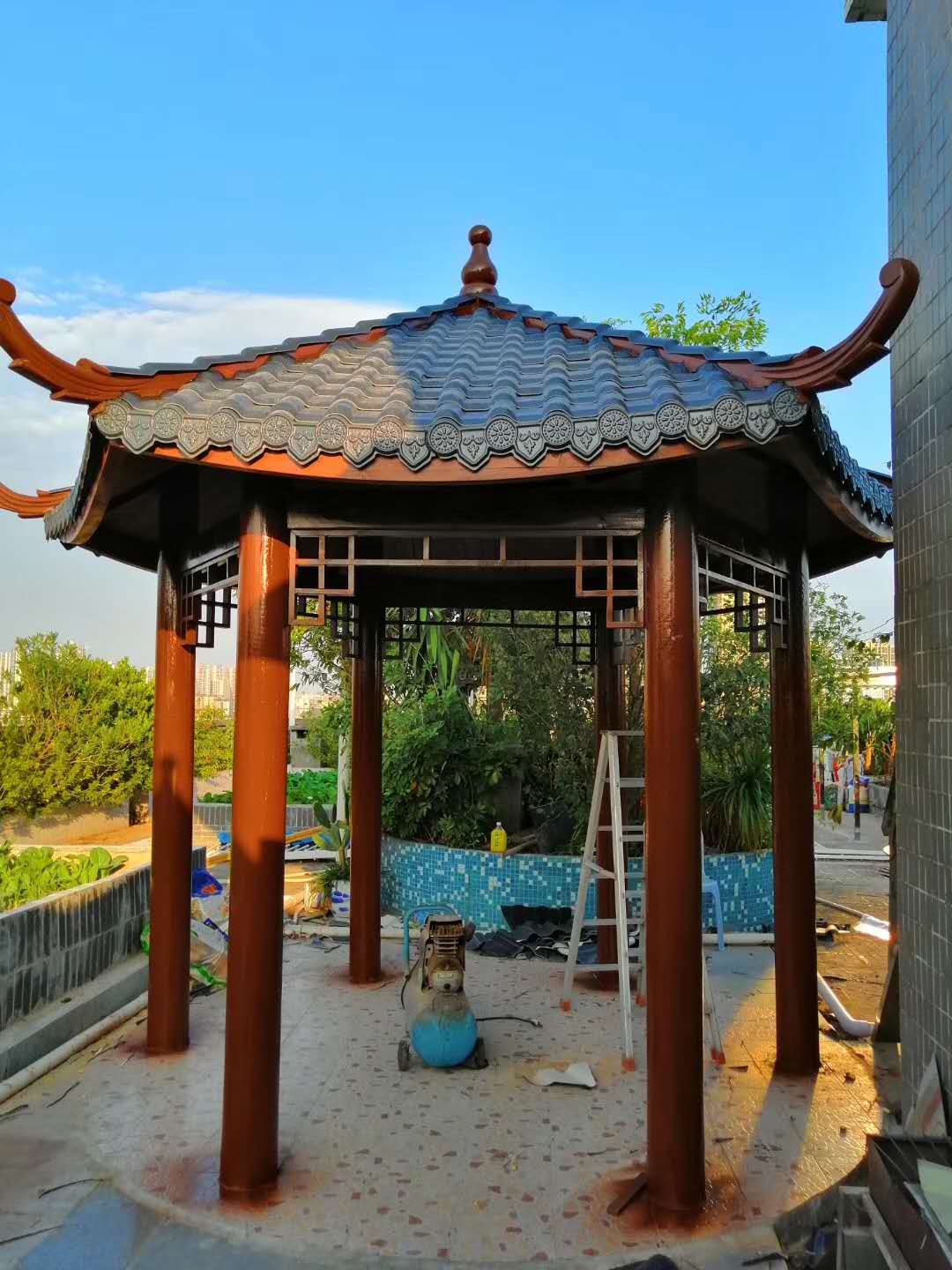 這樣的古劍木涼亭你們喜歡嗎? 這樣的古劍木涼亭你們喜歡嗎?